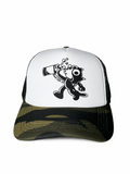 Camo foam hat