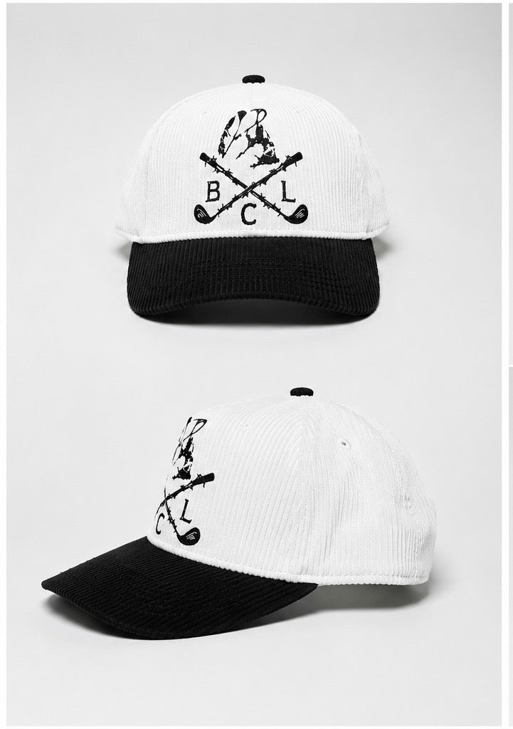 corduroy golf hat