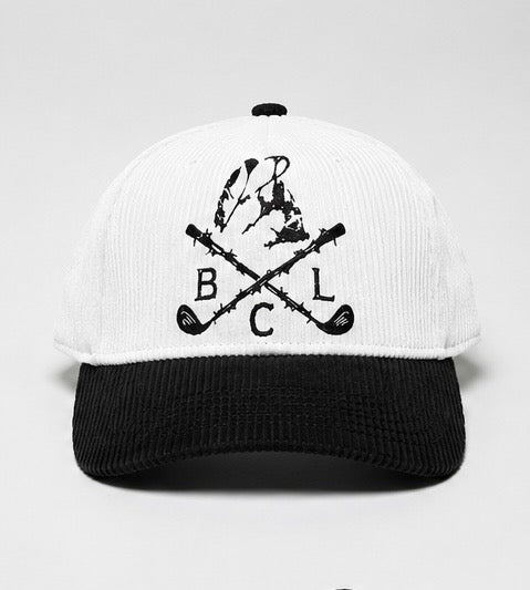 corduroy golf hat
