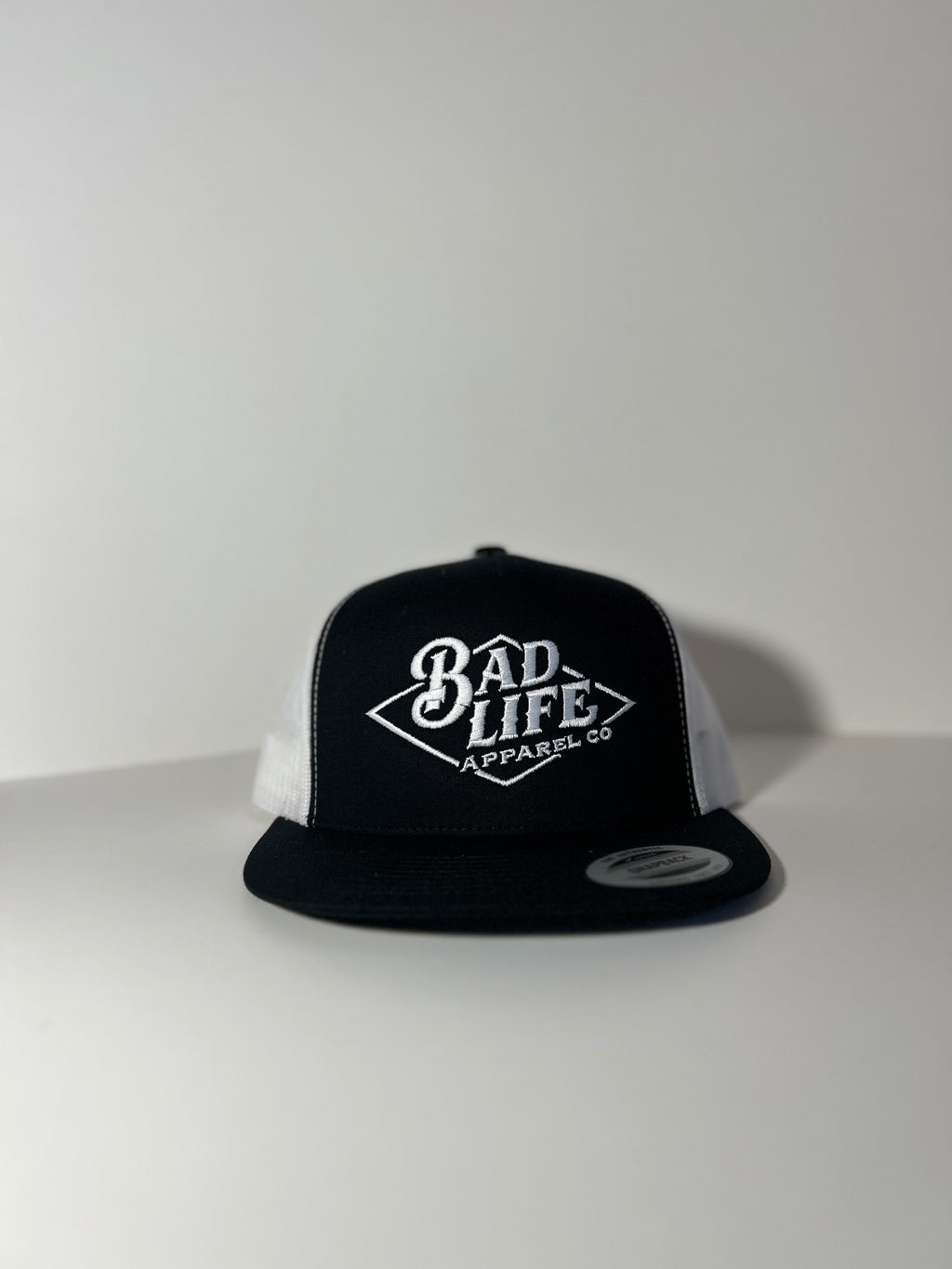embroidered trucker hat