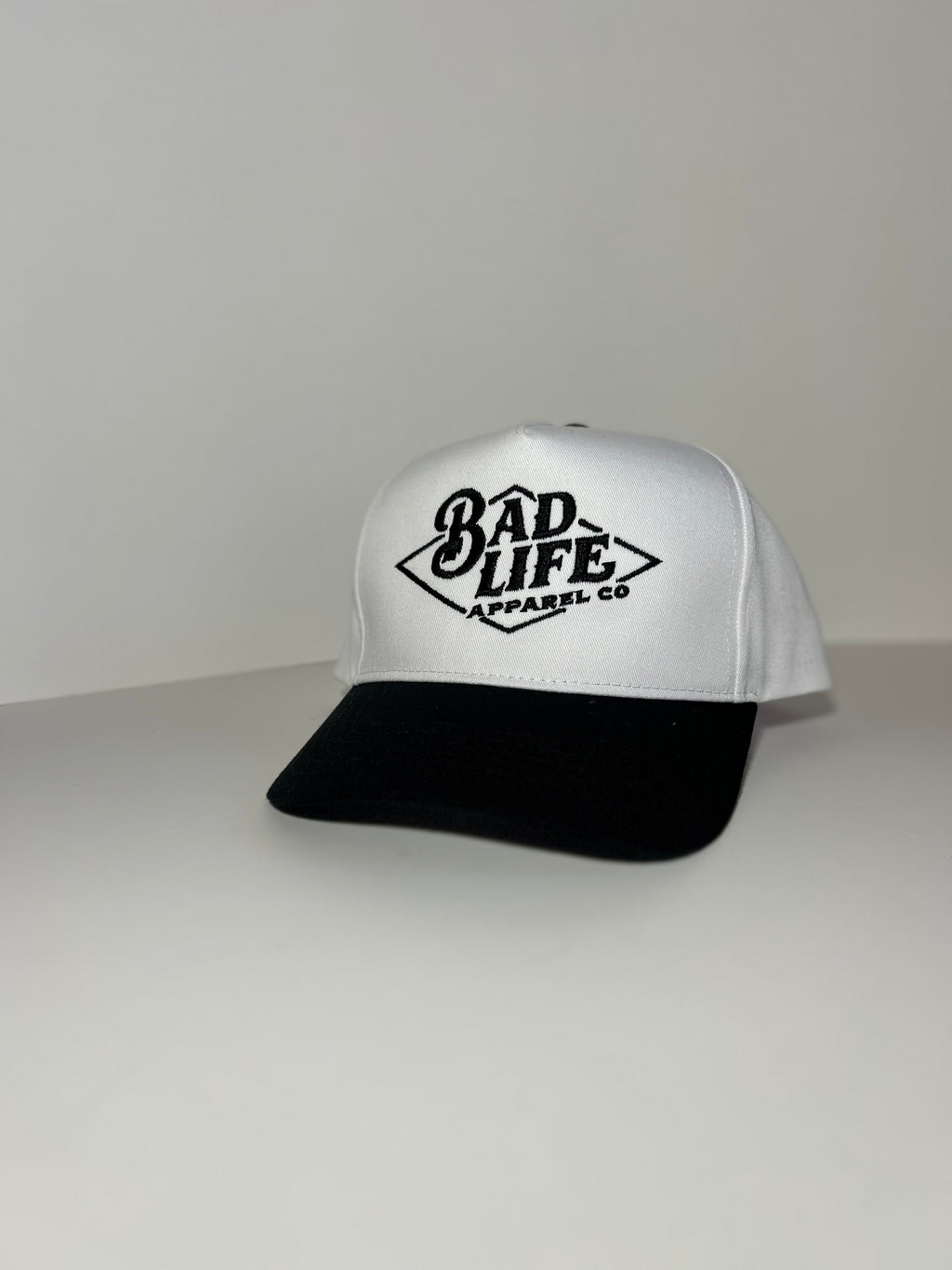 canvas white snapback trucker hat